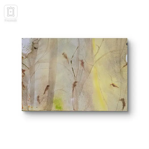 Ewa Mościszko - Watercolor painting entitled Forest Songs