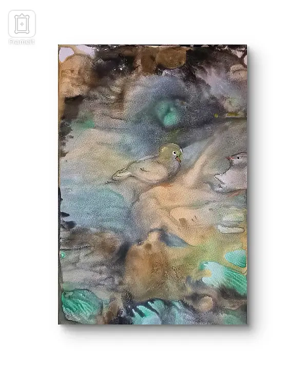 Ewa Mościszko - Akwarela pt Nasze Randez-Vous,  20x30xcm, 8