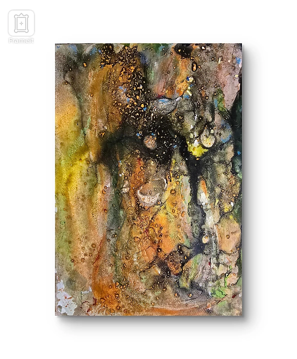 Ewa Mościszko - Watercolor painting entitled Kazimierz Dolny Wawoz