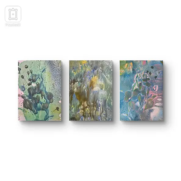 Ewa Mościszko - Watercolor entitled Spring