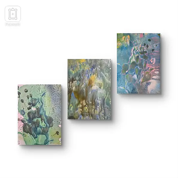 Ewa Mościszko - Watercolor entitled Spring