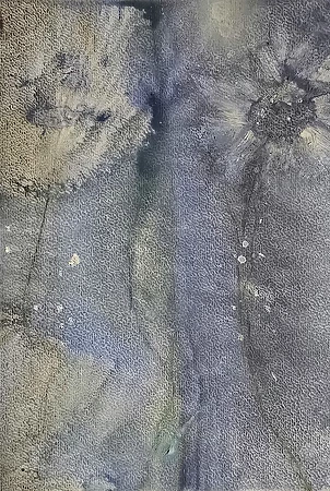 Ewa Mościszko - Watercolor pt navy blue