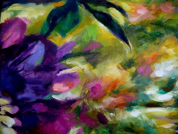 Barbara Gulbinowicz - Aleja w ogrodzie botanicznym