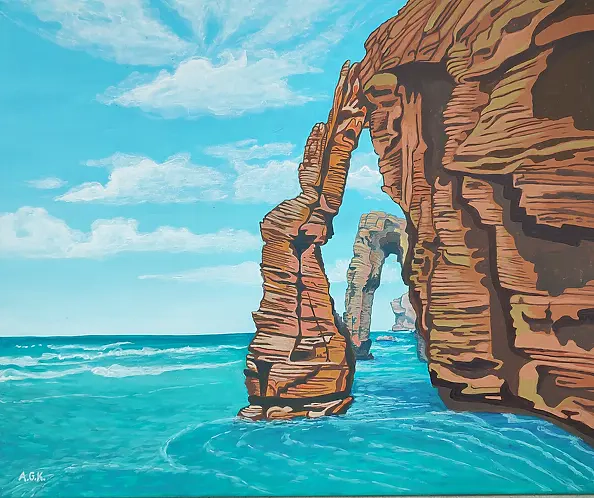 Aleksandra Gaweł Krajska - Algarve-Lagos.Portugal