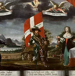 Albrecht Kauw - Allegorie de la Suisse