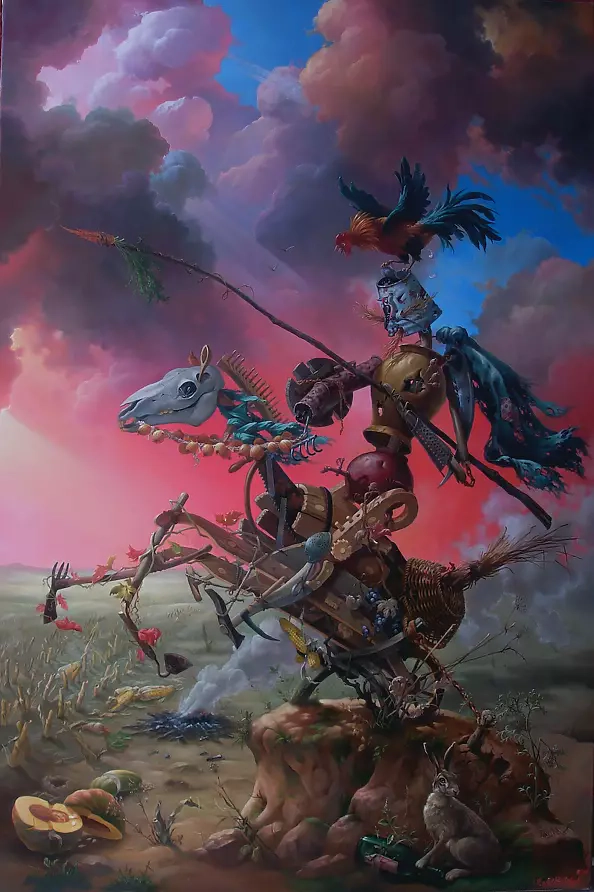 Aleksander Mikhalchyk - Allegory of War.