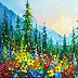 Olha Darchuk - Alpine meadow
