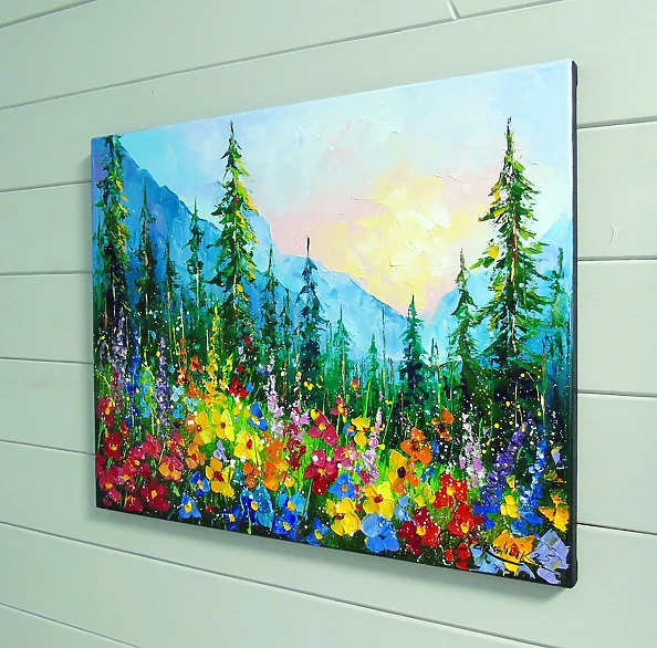 Olha Darchuk - Alpine meadow