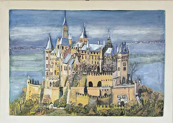 Krystyna Mościszko - Zamek Neuschweinstein  Niemcy