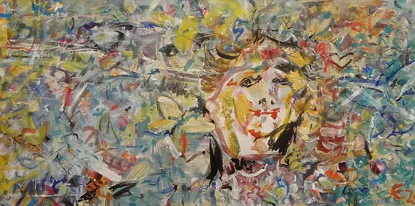 Eryk Maler - Altamira – a karst cave in the Cantabrian Mountains: Woman Sphinx