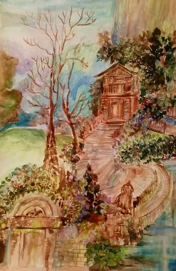 Monika Sobkowicz - Gazebo under the rock