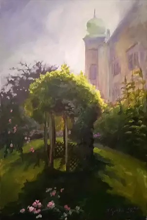 Renata Rychlik - Gazebo in the Wawel Gardens