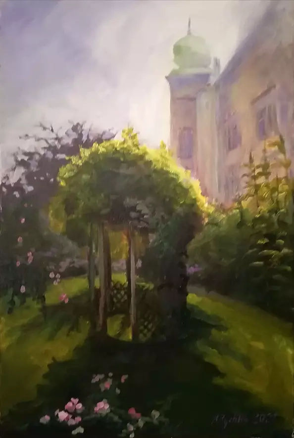 Renata Rychlik - Gazebo in the Wawel Gardens