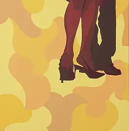 Sergio Bezzanti, Amanti, Акрилова картина - , 60 x 80