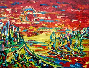 Jerzy Stachura - America welcomes Russian sailors