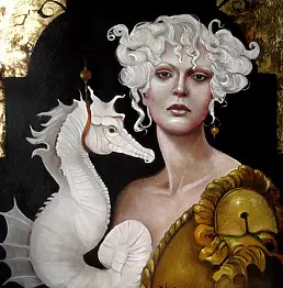 Barbara Konstancja Heier - Amphitrite and a horse