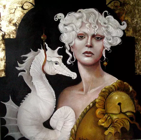 Barbara Konstancja Heier - Amfitryta i konik