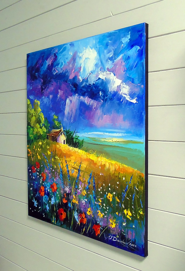 Olha Darchuk - Among the flowers and clouds