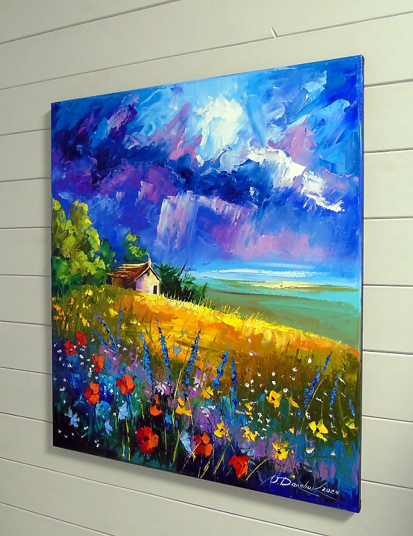 Olha Darchuk - Among the flowers and clouds