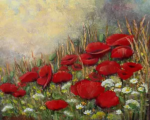 Małgorzata Mutor - among poppies