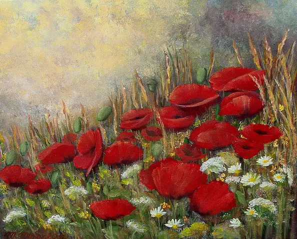 Małgorzata Mutor - among poppies