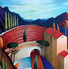 Ezio Fantin - The evening flood