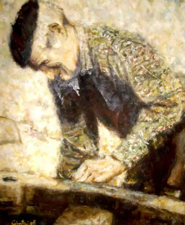 Francesco Giuntini - Stary rybak