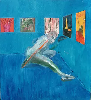 Patryk Lutomski - Exhibition - painting in the collection of "Signs of the Times," Encouragement - Olsztyn.