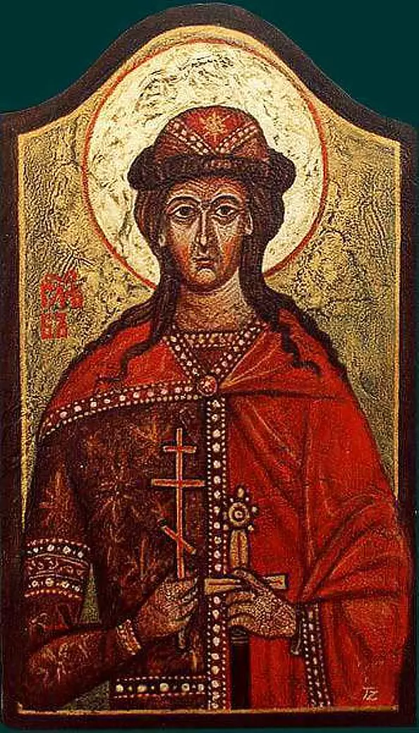 Tadeusz Zieliński - Icon - St. Gleb