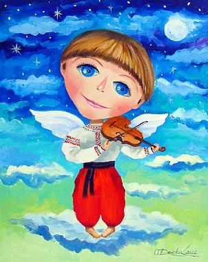 Olha Darchuk - Angel Violinist