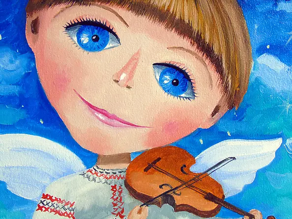 Olha Darchuk - Angel Violinist