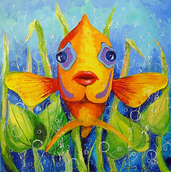 Olha Darchuk - Angel fish