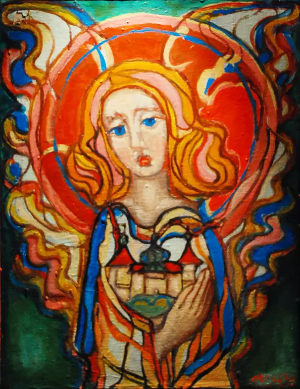 Eugeniusz Molski - Angel of New Wiśnicz