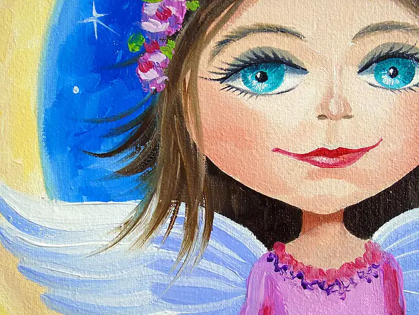 Olha Darchuk - Angel of the Night