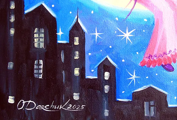 Olha Darchuk - Angel of the Night