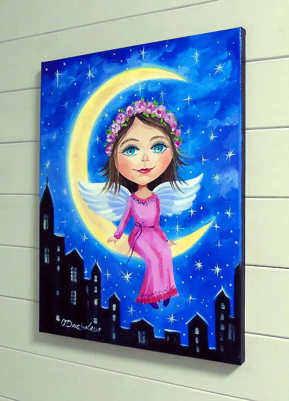 Olha Darchuk - Angel of the Night