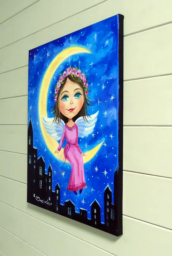 Olha Darchuk - Angel of the Night