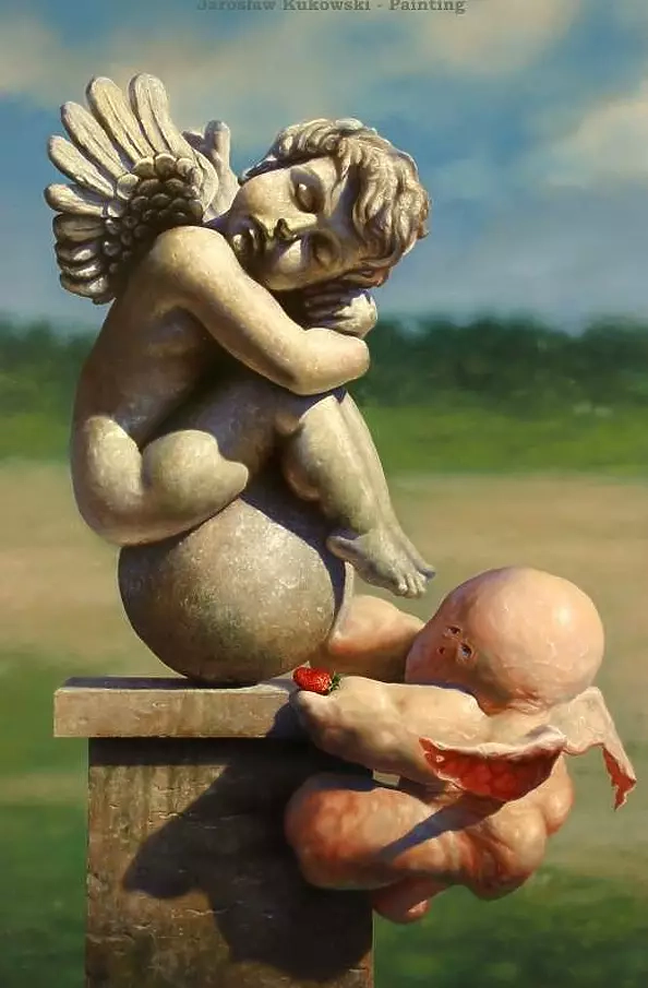 Jarosław Kukowski - Angel with Broken Wing