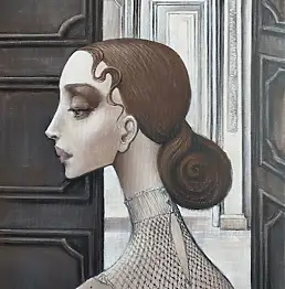 Jolanta Karczewska-Mełnicka, Анхель Луминоссо, Акрилова картина - холст, 50 x 70