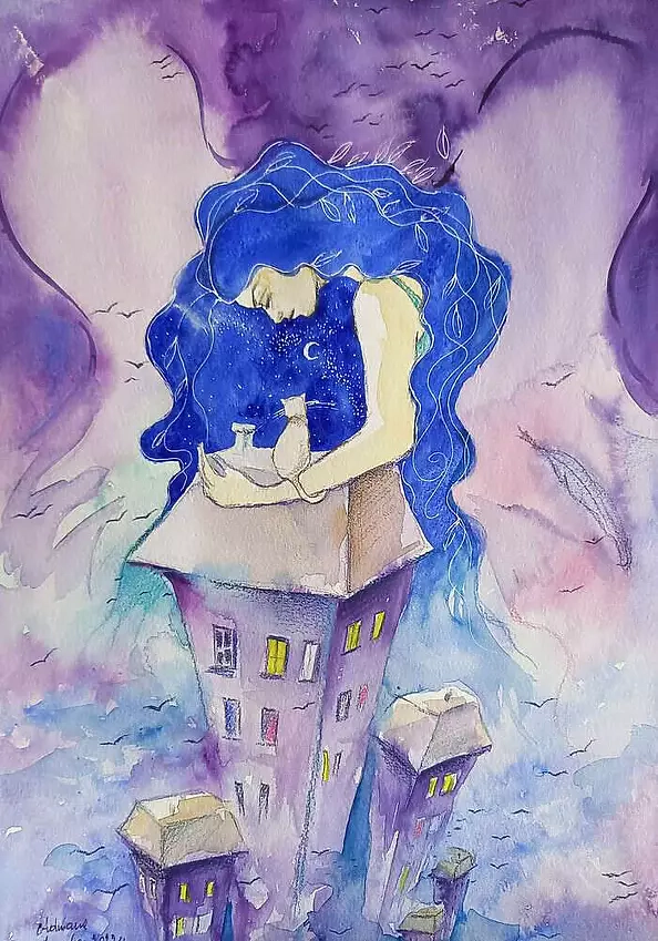 Adriana Laube - "Angel Guardian of the House"