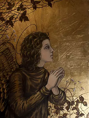 Anna Kloza Rozwadowska - Guardian Angel - Autumn Souvenir Baptism