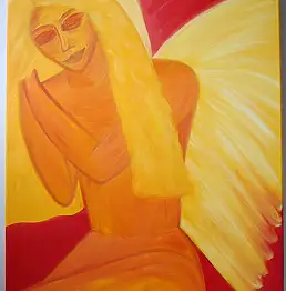 Van Gojda, Ангел счастья, Масляная картина - холст, 60 x 80