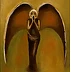 Grażyna Potocka - Angel of silence oil painting 24-313cm