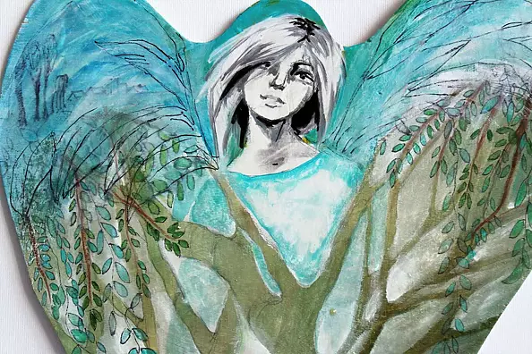Adriana Laube - angel green