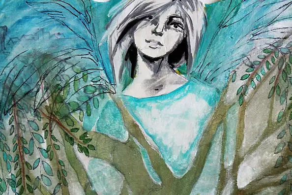 Adriana Laube - angel green