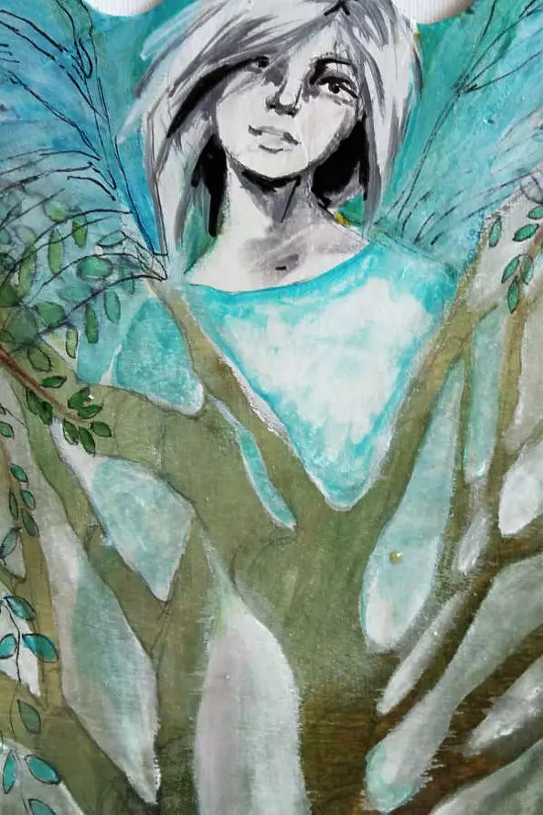 Adriana Laube - angel green