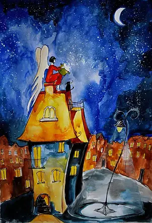 Adriana Laube - angel cooks