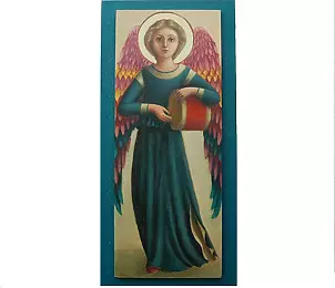 Pracownia Artefakty - Angel playing the drum