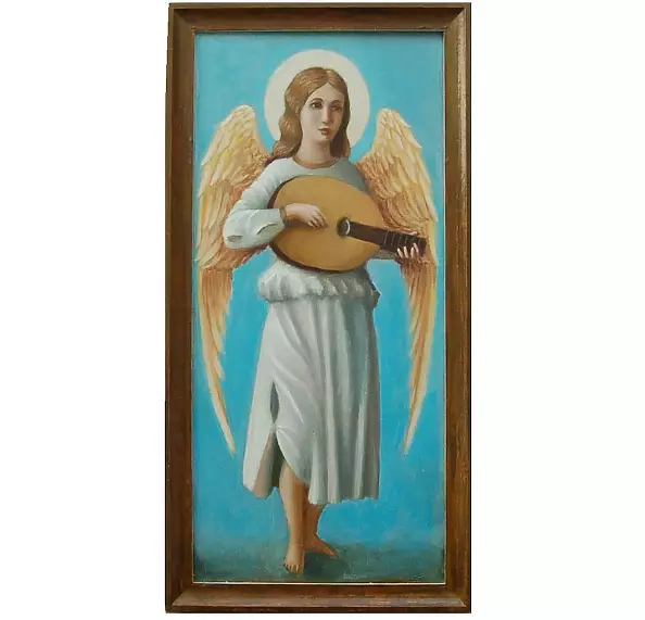 Pracownia Artefakty - Angel playing the lute