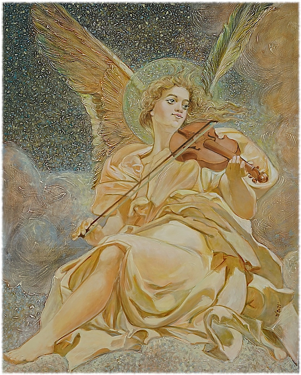 Jolanta Janiak Gawrych - Angel playing the violin
